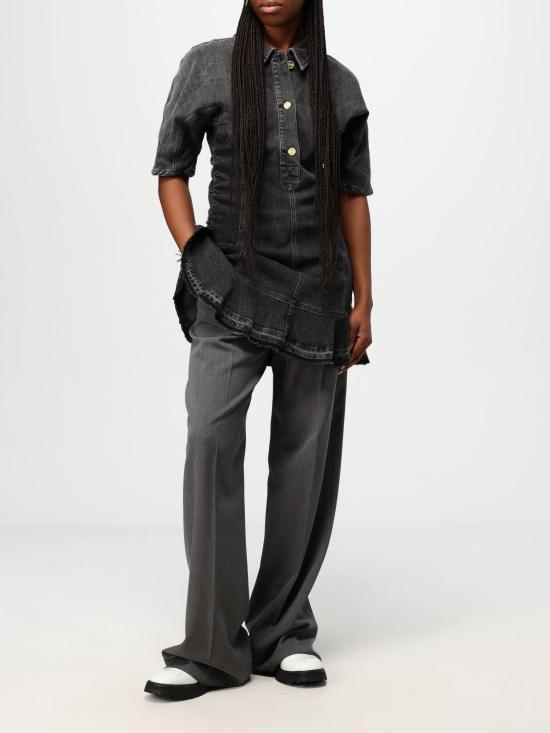 24FW 가니 숏 원피스 J1539 006 Black - GANNI