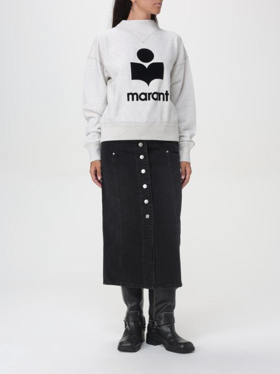 25FW 이자벨마랑에뚜왈 데님 스커트 JU0073FBB3H02E 02FK Black - ISABEL MARANT ETOILE