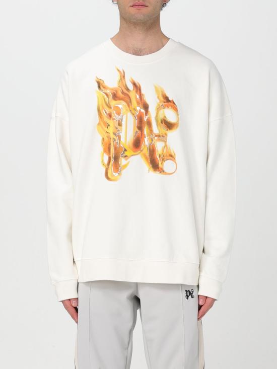 25FW 팜앤젤스 긴팔 티셔츠 PMBA074R24FLE004 0376 White