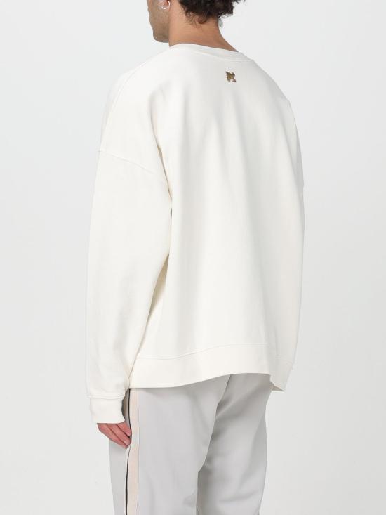 25FW 팜앤젤스 긴팔 티셔츠 PMBA074R24FLE004 0376 White - PALM ANGELS