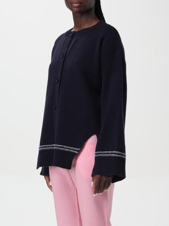 24FW 마르니 가디건 CDMD0309Q1UFW608 00B81 Navy - MARNI