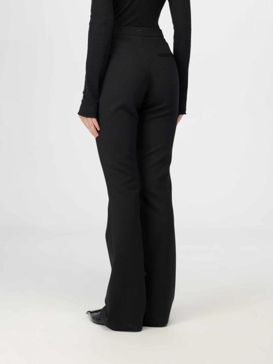 25FW 쿠레쥬 스트레이트 팬츠 424CPA272WO0113 9999 Black - COURREGES