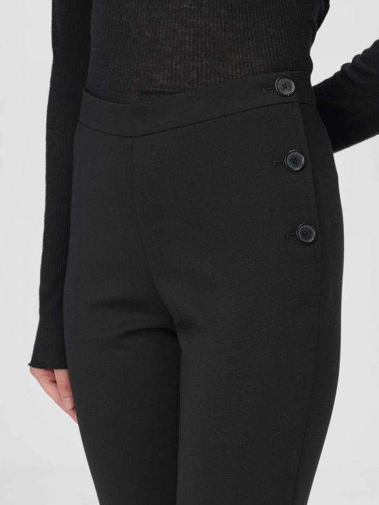 25FW 쿠레쥬 스트레이트 팬츠 424CPA272WO0113 9999 Black - COURREGES