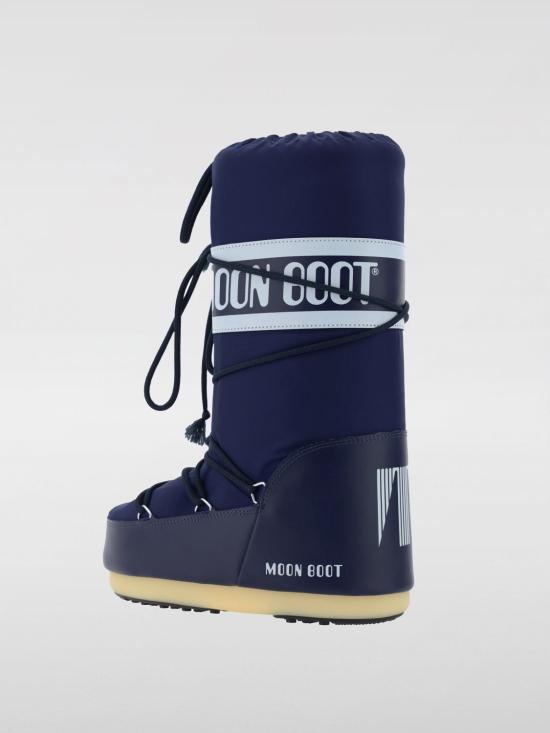 25FW 문부츠 아이콘 나일론 부츠 80D1400440 F003 Blue - MOON BOOT