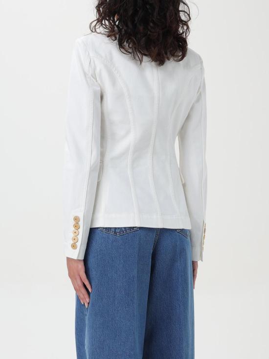 25FW 발망 자켓 DF1SG170DB69 0FA White - BALMAIN