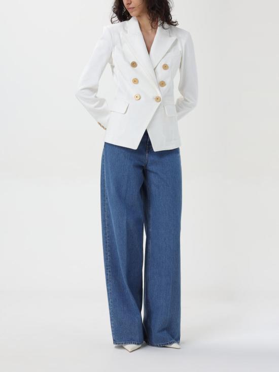 25FW 발망 자켓 DF1SG170DB69 0FA White - BALMAIN