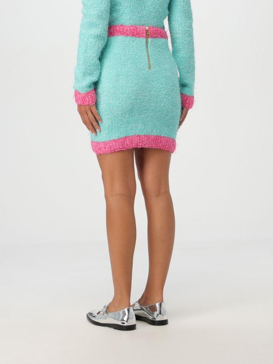 25FW 발망 숏 스커트 DF1LB292KG70 UIH Multicolor - BALMAIN