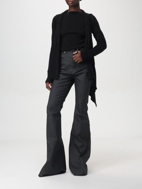 25FW 릭 오웬스 터틀넥 RP02D3683RIBM 09 Black - RICK OWENS