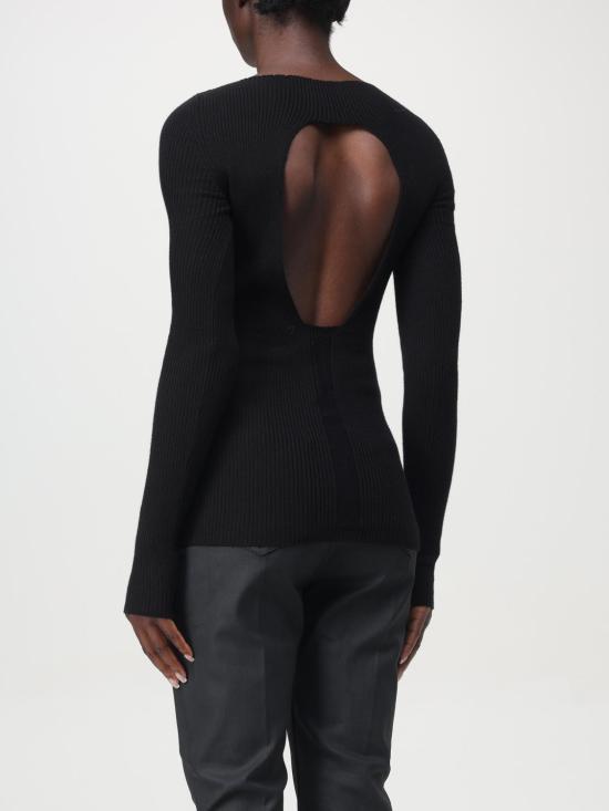 25FW 릭 오웬스 터틀넥 RP02D3683RIBM 09 Black - RICK OWENS