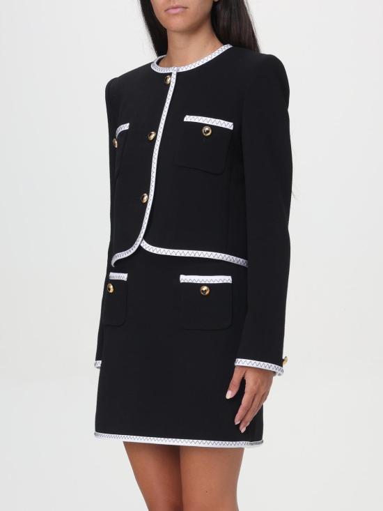 25FW 모스키노 자켓 05065517 0555 Black - MOSCHINO