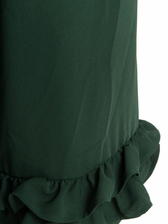  비베타 스트레이트 팬츠 74VP4256052 Green - VIVETTA