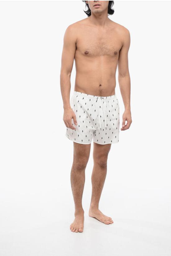  닐바렛 스윔팬츠 MY58026A Y068 526N White - NEIL BARRETT