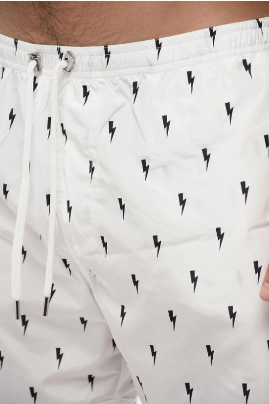  닐바렛 스윔팬츠 MY58026A Y068 526N White - NEIL BARRETT