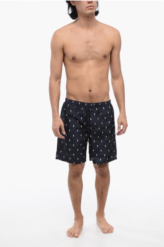  닐바렛 스윔팬츠 MY58026B Y068 766N Blue - NEIL BARRETT