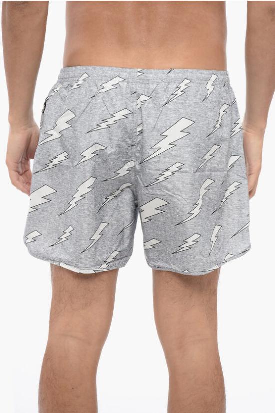  닐바렛 스윔팬츠 MY58005A Y069 768N Gray - NEIL BARRETT