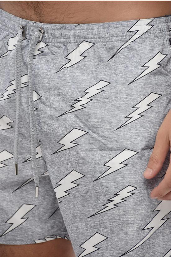  닐바렛 스윔팬츠 MY58005A Y069 768N Gray - NEIL BARRETT