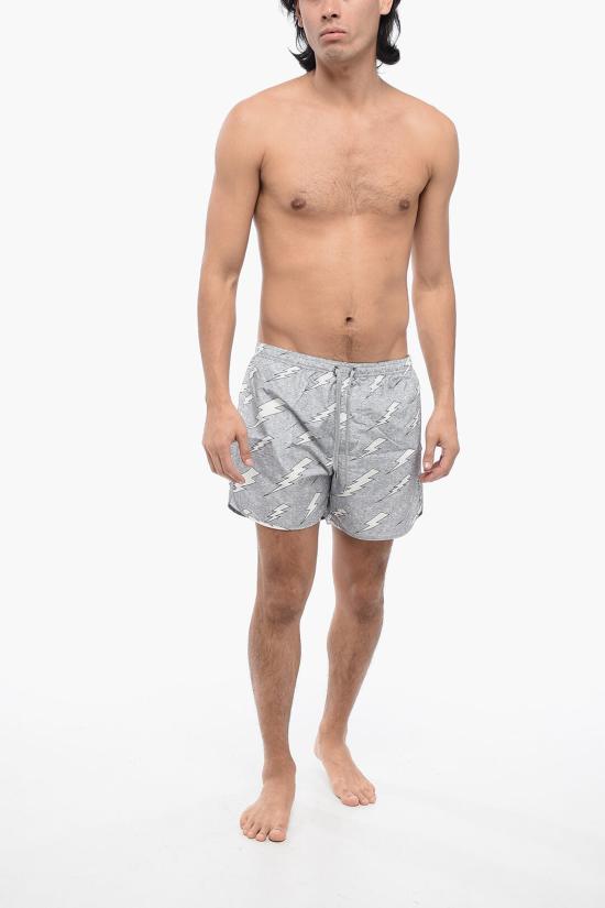  닐바렛 스윔팬츠 MY58005A Y069 768N Gray - NEIL BARRETT