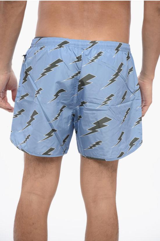  닐바렛 스윔팬츠 MY58005A Y069 772N Light blue - NEIL BARRETT