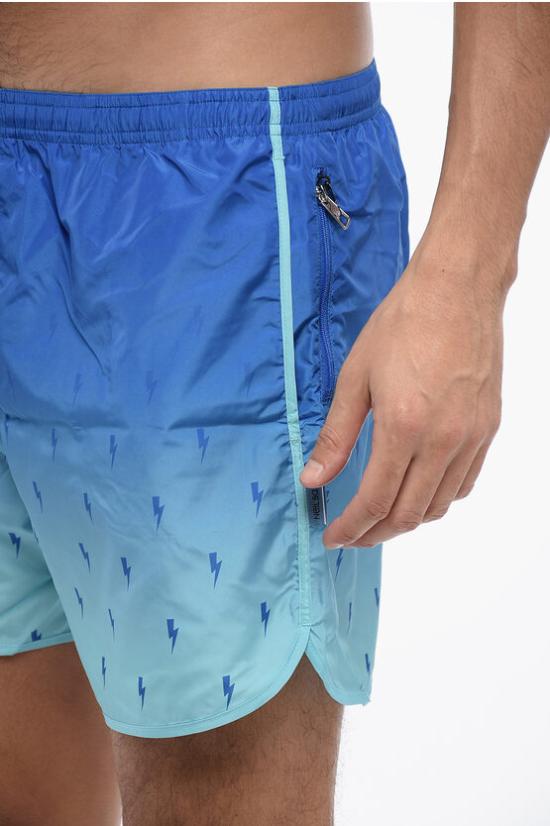  닐바렛 스윔팬츠 MY58042A Y067 767N Light blue - NEIL BARRETT