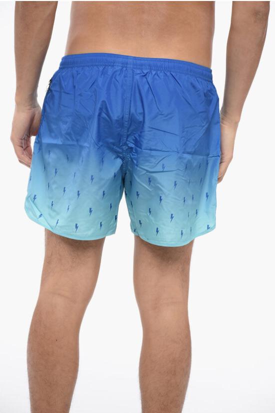  닐바렛 스윔팬츠 MY58042A Y067 767N Light blue - NEIL BARRETT