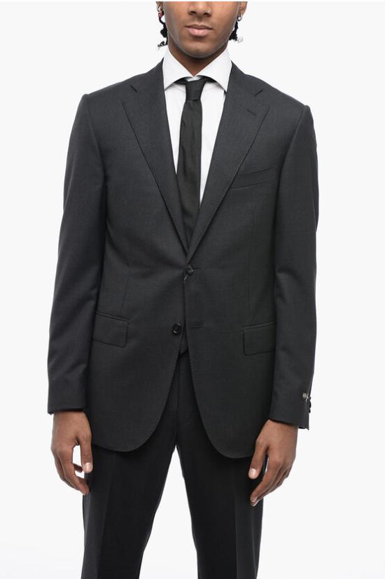  꼬르넬리아니 수트 세트 757268 0008060 013 Gray - CORNELIANI