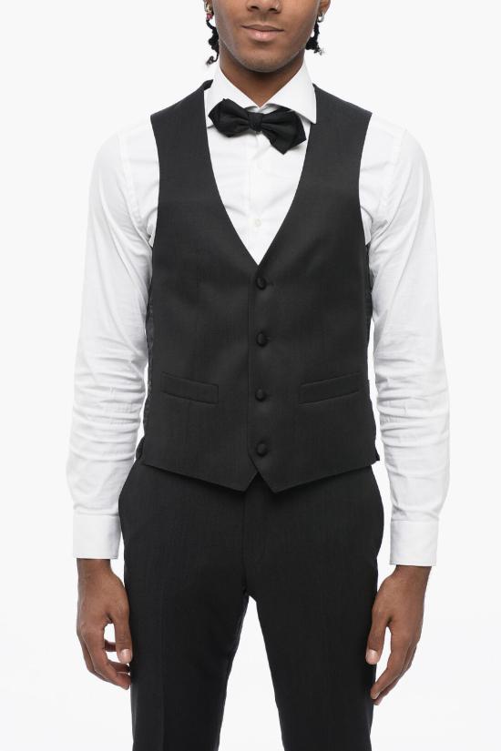  꼬르넬리아니 수트 세트 858078 0287106 017 Black - CORNELIANI