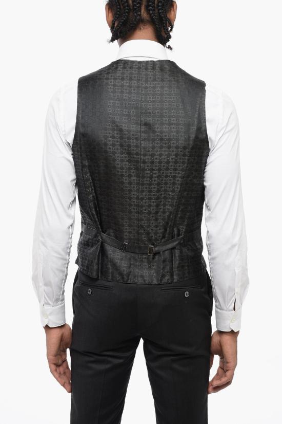  꼬르넬리아니 수트 세트 858078 0287106 017 Black - CORNELIANI