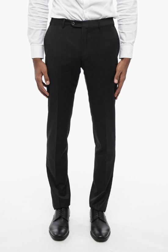  꼬르넬리아니 수트 세트 858078 0287106 017 Black - CORNELIANI