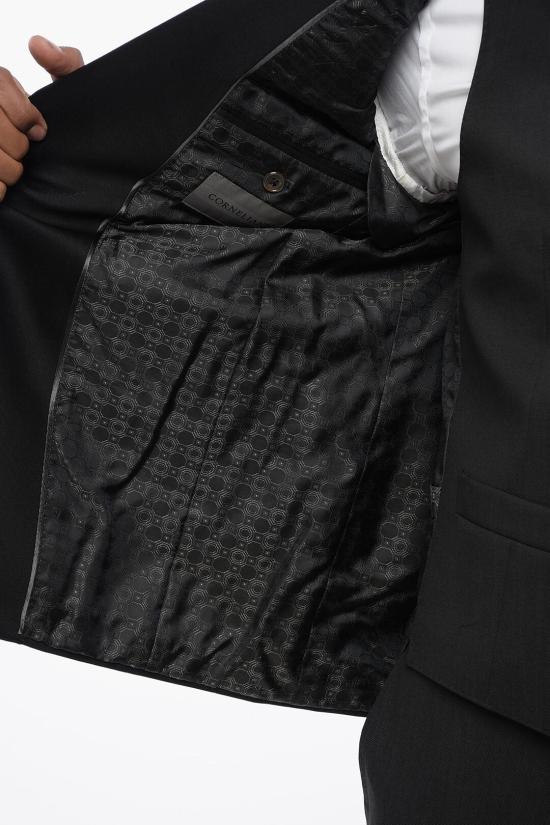  꼬르넬리아니 수트 세트 858078 0287106 017 Black - CORNELIANI