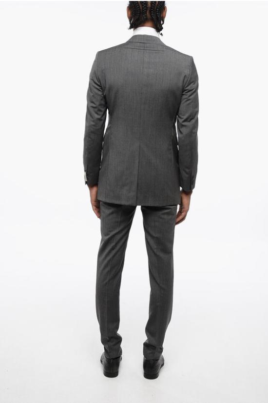  꼬르넬리아니 수트 세트 7Z36 7167148 015 Gray - CORNELIANI