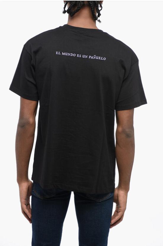  스카이하이팜 반팔 티셔츠 SHF04T0011 Black - SKY HIGH FARM