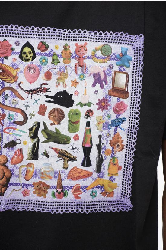  스카이하이팜 반팔 티셔츠 SHF04T0011 Black - SKY HIGH FARM