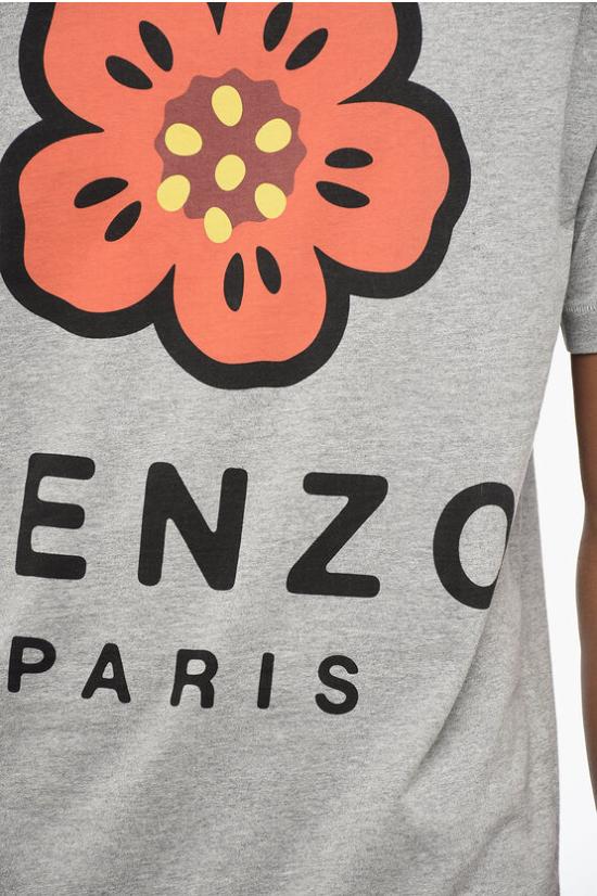  겐조 반팔 티셔츠 FC65TS4074SO 94 Gray - KENZO