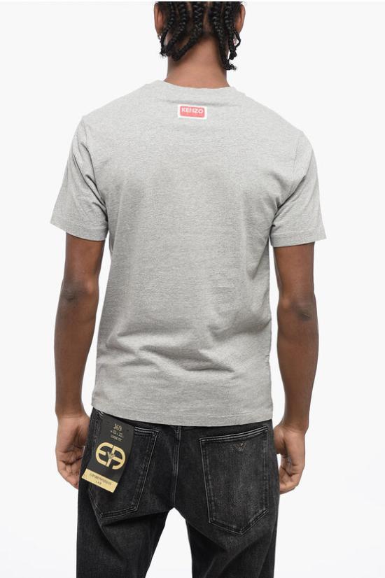  겐조 반팔 티셔츠 FC65TS4074SO 94 Gray - KENZO