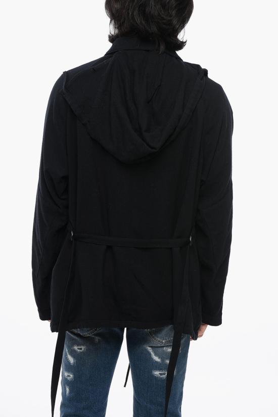  오라리 에어리 울 비엘라 P/O 아노락 A23AP01VT DARK NAVY Blue - AURALEE
