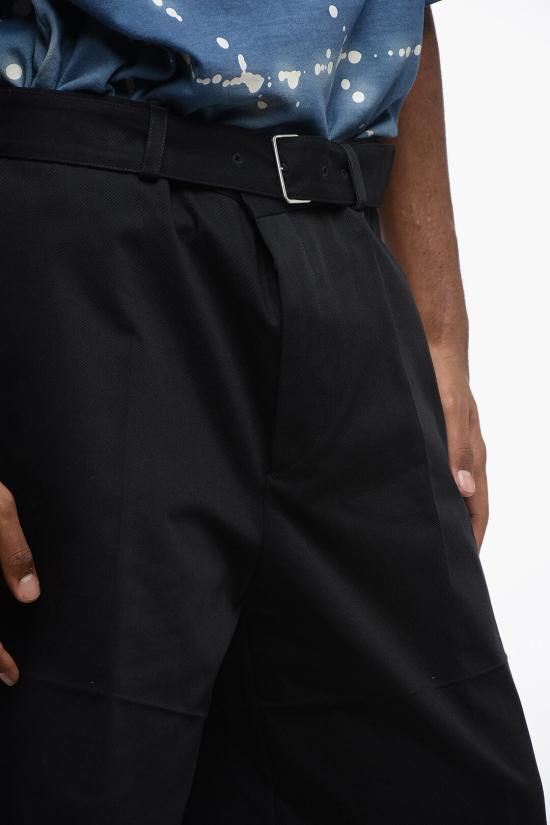  질샌더 숏팬츠 J22KA0112 J45137 401 Black - JIL SANDER