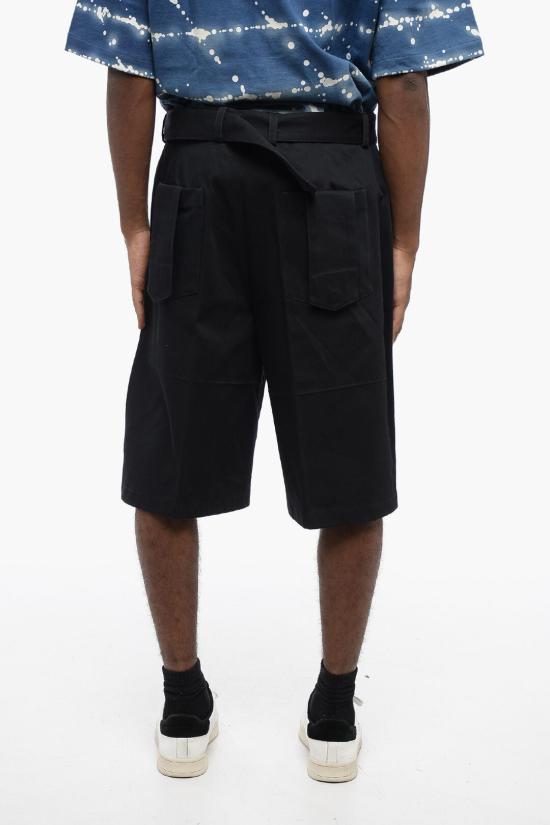 질샌더 숏팬츠 J22KA0112 J45137 401 Black - JIL SANDER