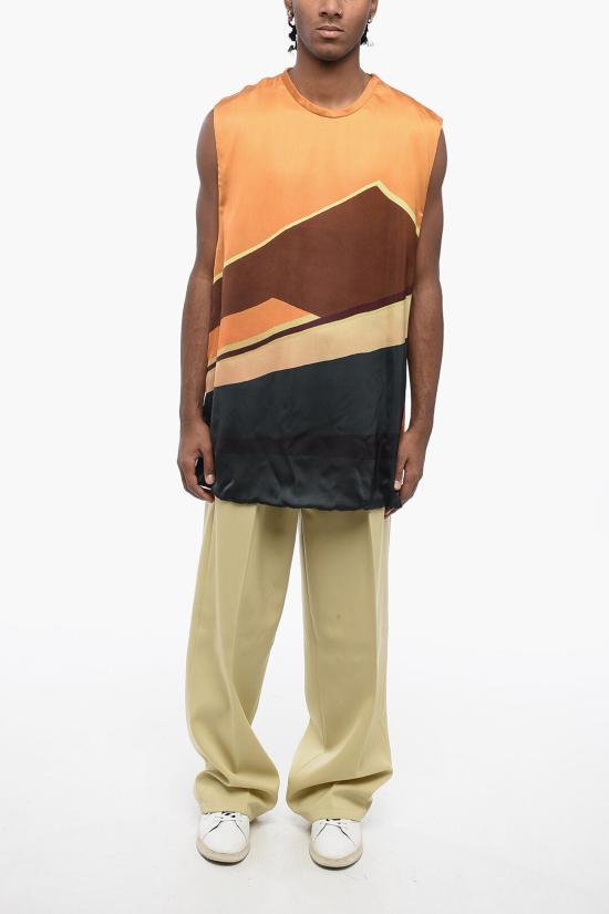  질샌더 민소매 티셔츠 J22FX0104 J65126 754 Multicolor - JIL SANDER