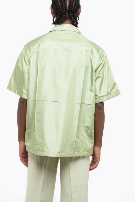  질샌더 반팔 셔츠 J22DL0131 J70094 328 Green - JIL SANDER