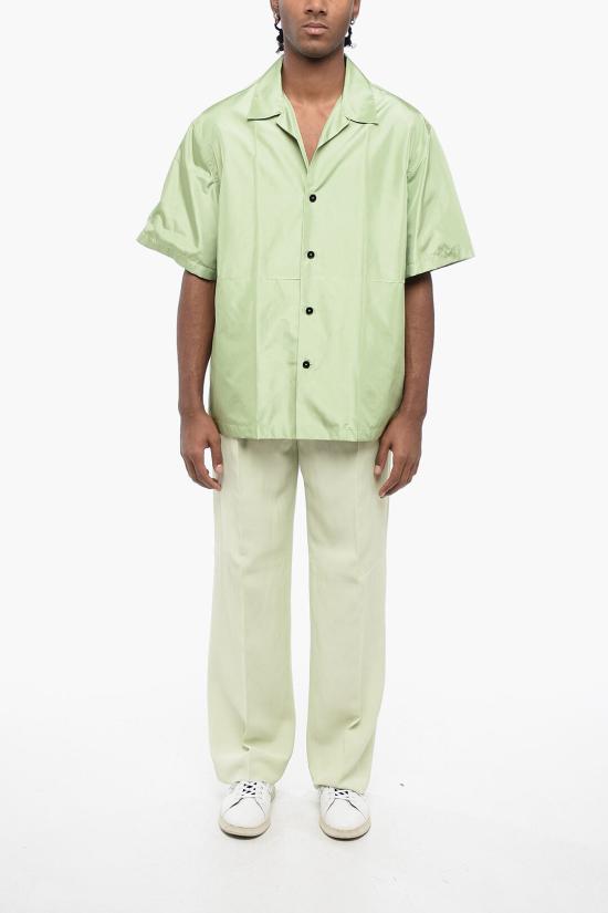  질샌더 반팔 셔츠 J22DL0131 J70094 328 Green - JIL SANDER