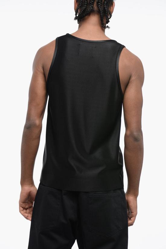  질샌더 민소매 티셔츠 J21NL0107 J20043 001 Black - JIL SANDER