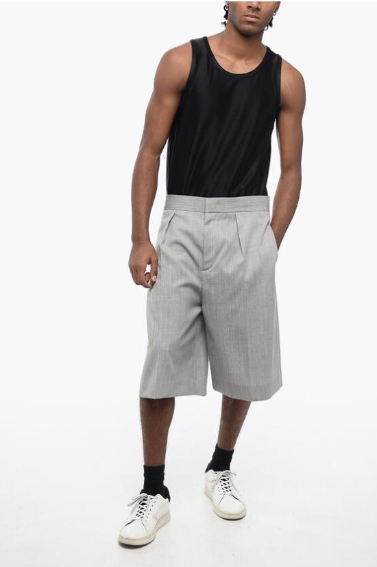  질샌더 숏팬츠 J21KA0117 J41407 056 Gray - JIL SANDER