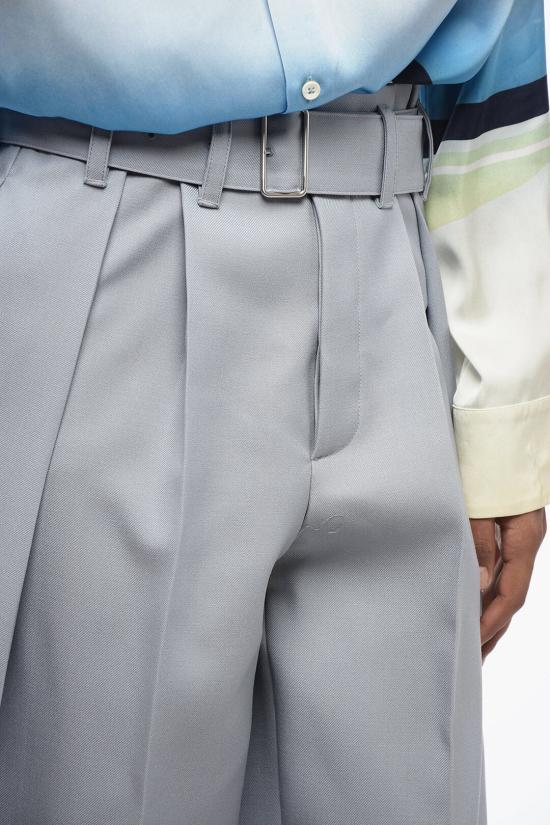  질샌더 트레이닝/조거 팬츠 J21KA0112 J40001 051 Light blue - JIL SANDER