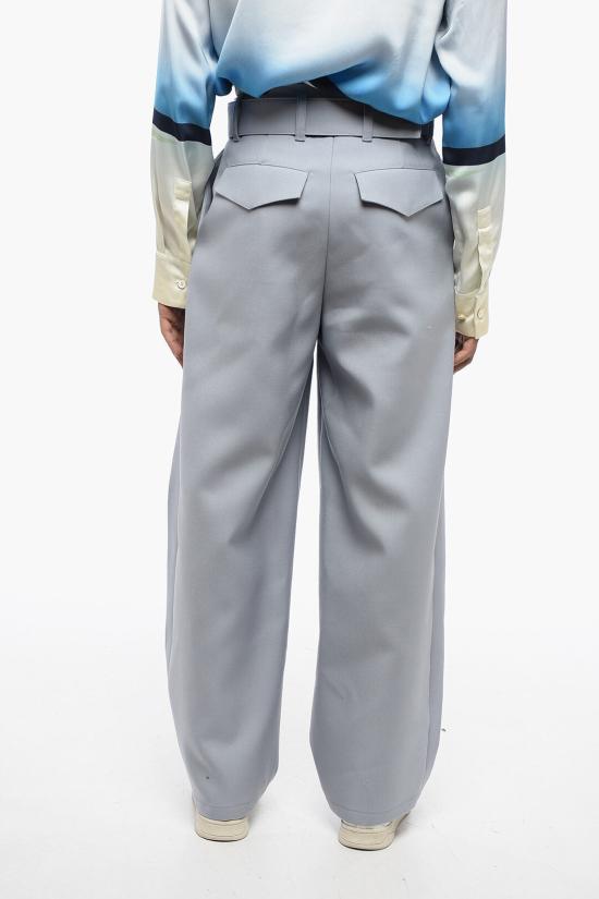  질샌더 트레이닝/조거 팬츠 J21KA0112 J40001 051 Light blue - JIL SANDER