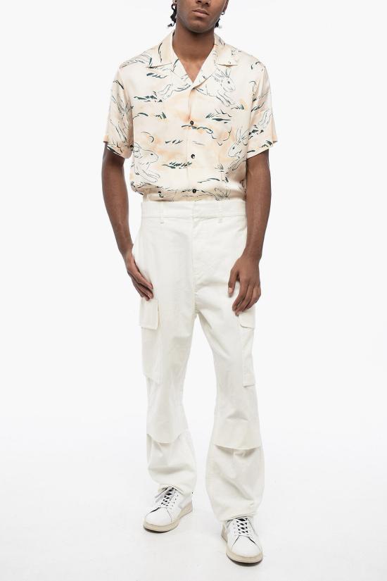  질샌더 카고 팬츠 J47KA0109 J45126 102 White - JIL SANDER