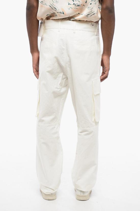  질샌더 카고 팬츠 J47KA0109 J45126 102 White - JIL SANDER