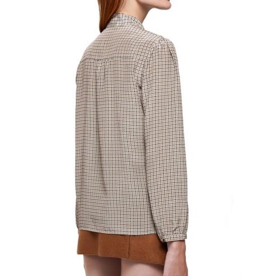 24FW 프라다 블라우스 P470G13J3 F0324 Brown BROWN - PRADA