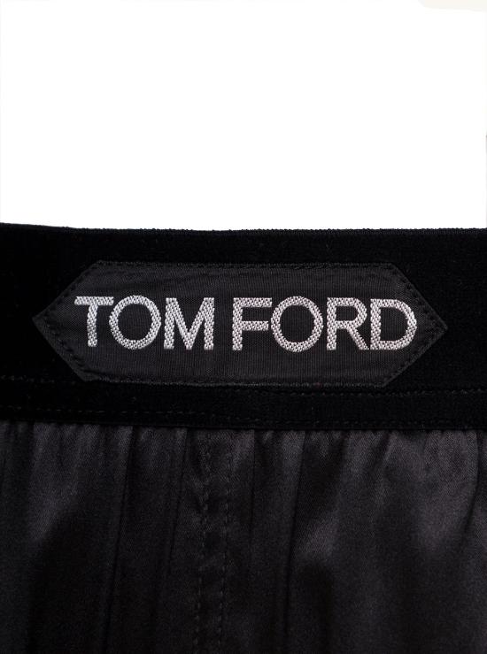 24FW 톰포드 스트레이트 팬츠 PAW397FAX881LB999 Black - TOMFORD