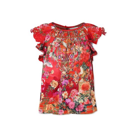 25SS [키즈] 카밀라 티셔츠 00036144 SWTHMALX RED