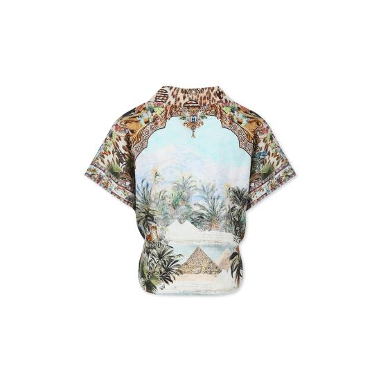 25SS [키즈] 카밀라 셔츠 00032526 VIEWVALL MULTICOLOR - CAMILLA